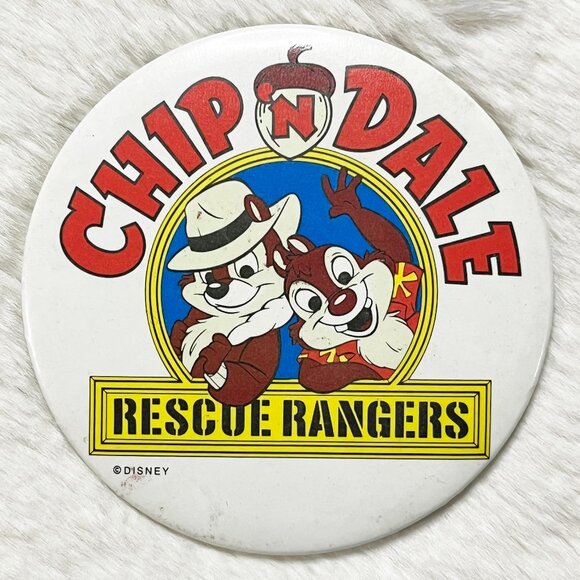🔮‎ 5/$25 Vintage Disney Chip N Dale Rescue Rangers Pin - Picture 1 of 2